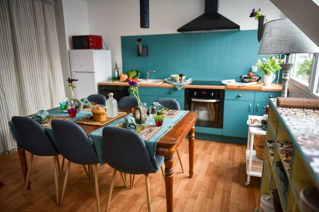 Duplex Tout Equipe, Proche Centre-Ville Colmar, Parking Bagian luar foto